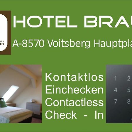 Hotel Braun フォイツベルク エクステリア 写真